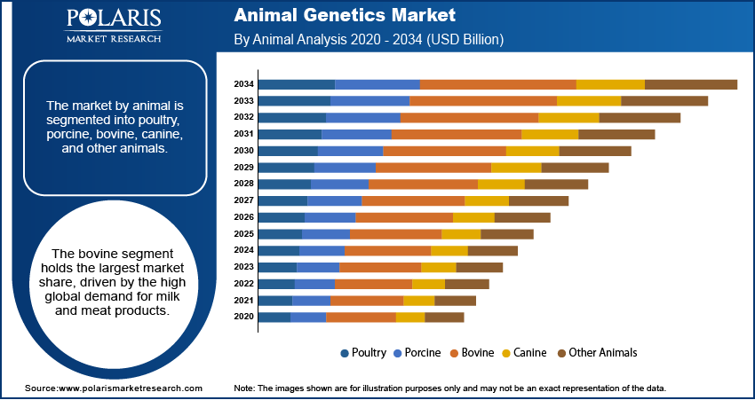 Animal Genetics Market Size Share & Trend 2034