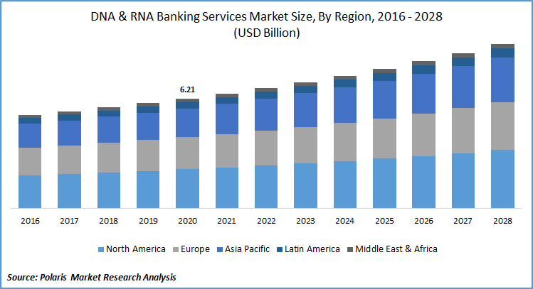 DNA & RNA Banking Services Market Size