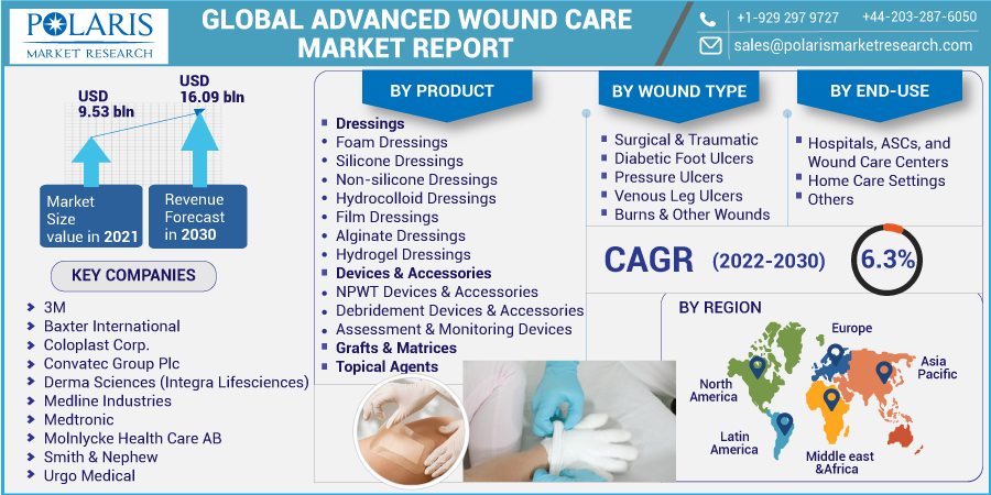 Wound Care Management (WCM) Market Size, Trends and Analysis by Product Type, Region and Segment Forecast to 2033