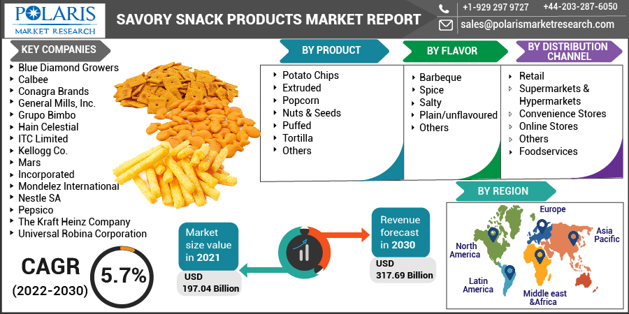 Savory Snack Products Market