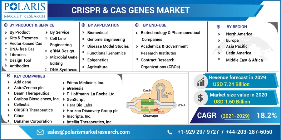 Crispr & Cas Genes Market