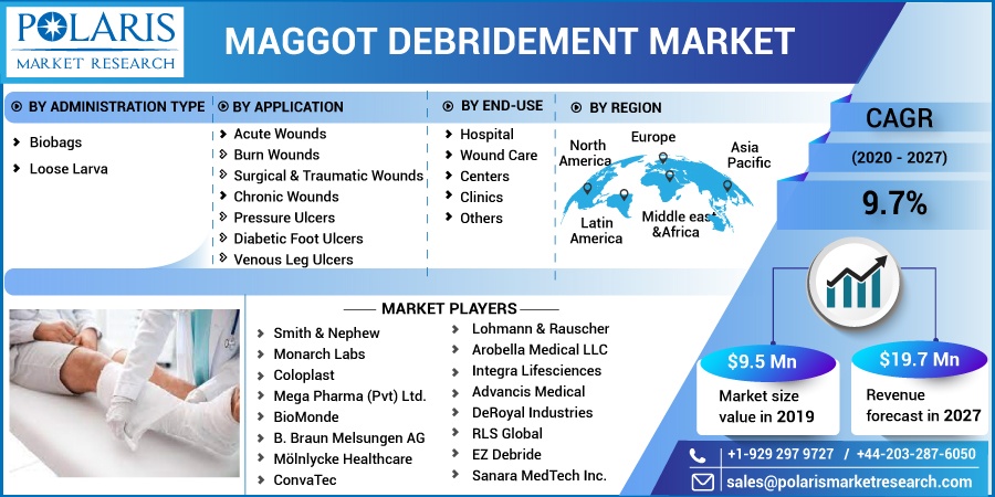 Maggot Debridement Market Size