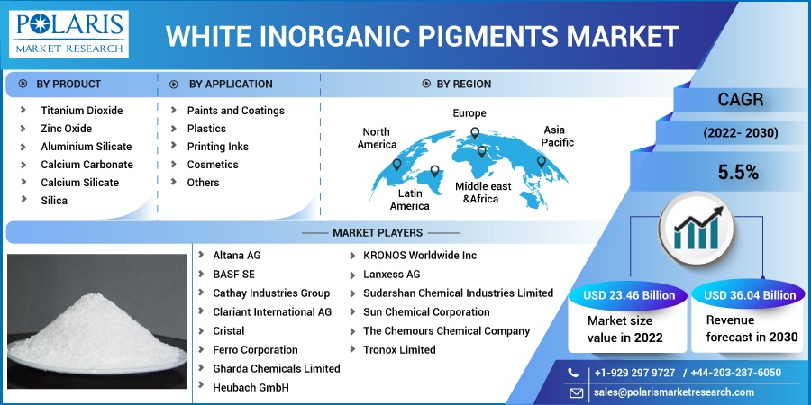 White Inorganic Pigments Market